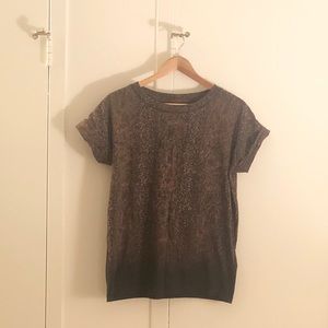 Snake Skin Print T